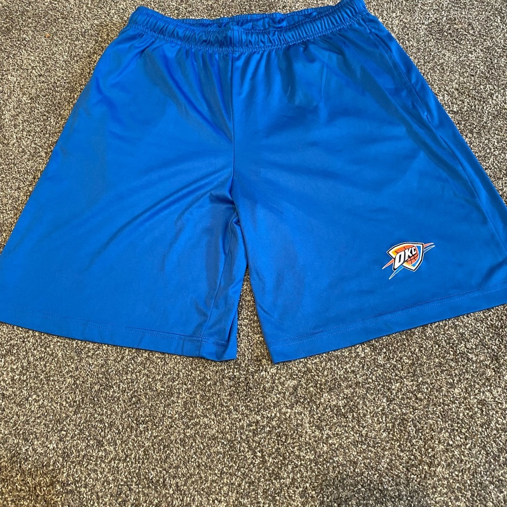 OKC Thunder basketball shorts